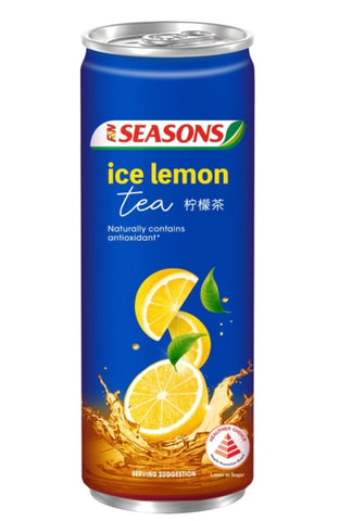 SEASONS Ice Lemon Tea 300ML Reduced Sugar (1 Can)