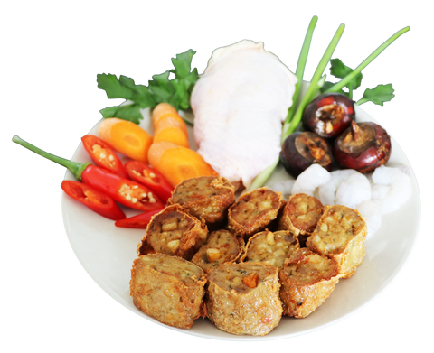 Prawn Roll Ball (Hei Zho) (box of 10)
